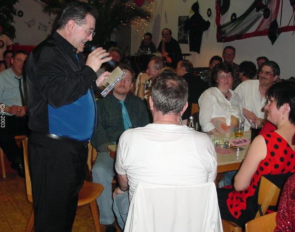 Fasching 2003 in Kapsweyer - Oldie-Dance-Night mit den Runaways 